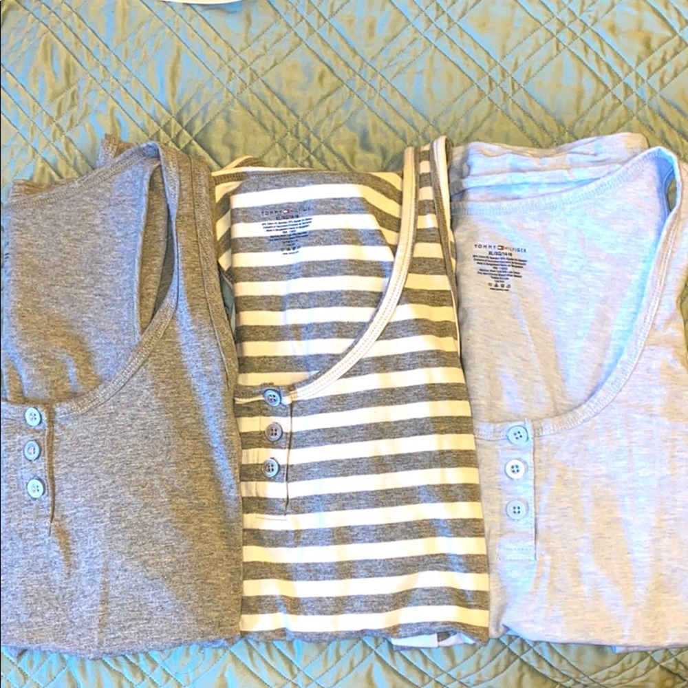 Three Tommy Hilfiger Tanks